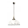 Kolarz 731.30.25 - Lampa wisząca na linkę NONNA 1xE27/75W/230V niebieska
