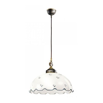 Kolarz 731.30.25 - Lampa wisząca na linkę NONNA 1xE27/75W/230V niebieska