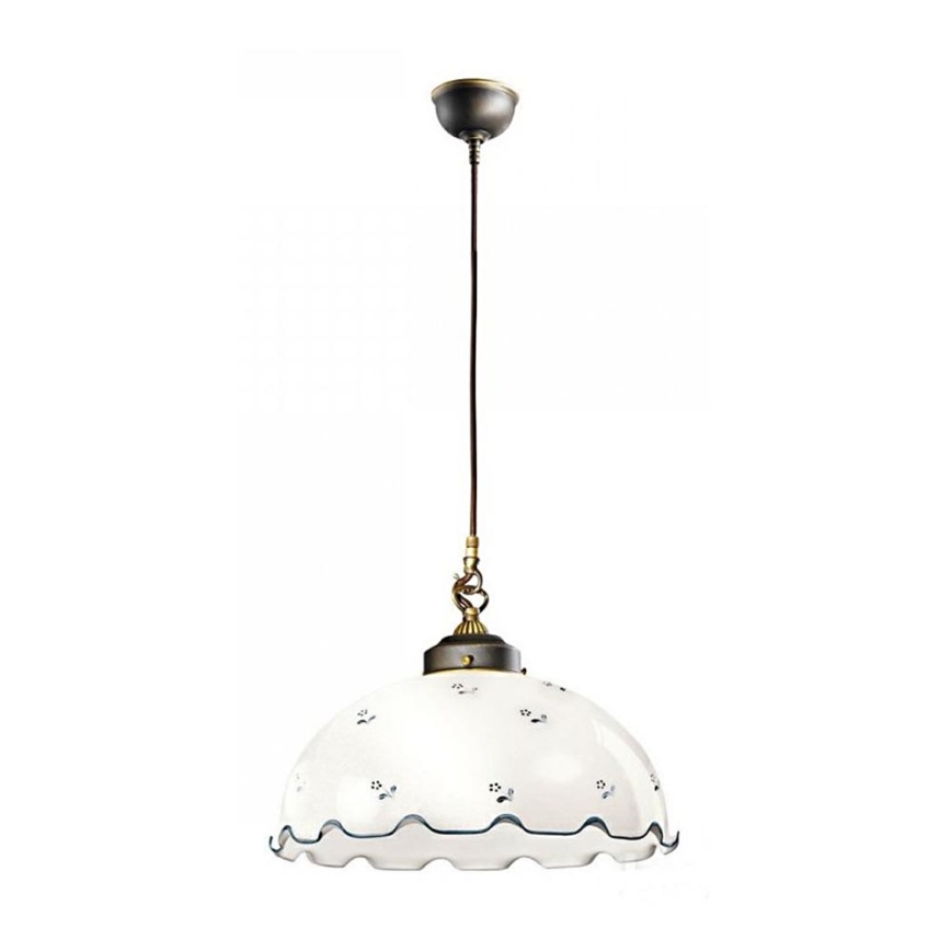 Kolarz 731.30.25 - Lampa wisząca na linkę NONNA 1xE27/75W/230V niebieska