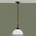 Kolarz 731.30.69 - Żyrandol na lince NONNA 1xE27/75W/230V śr. 20 cm czerwony