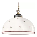 Kolarz 731.32.77 - Żyrandol na lince NONNA 1xE27/75W/230V śr. 36 cm czerwony