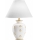 kolarz 731.70W.160 - Lampa stołowa NONNA 1xE27/100W/230V, motyw kwiatowy, biała/złota