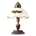 Kolarz 731.73.113 - Lampa stołowa NONNA 1xE14/60W/230V wino/truskawki