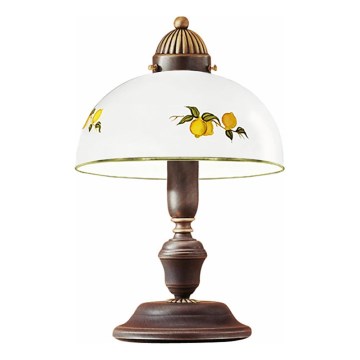 Kolarz 731.73.126 - Lampa stołowa NONNA 1xE27/75W/230V cytrynowa