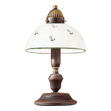 Kolarz 731.73.20 - Lampa stołowa NONNA 1xE27/75W/230V zielona
