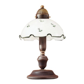 Kolarz 731.73.21 - Lampa stołowa NONNA 1xE27/75W/230V zielona