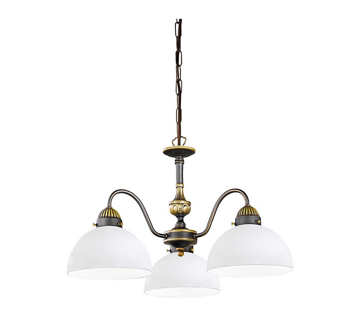 Kolarz 731.83.53 - Żyrandol na łańcuchu NONNA 3x/E27/75W/230V