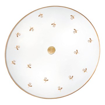 Kolarz 731.U13.4.160 - Kinkiet NONNA 3xE27/60W/230V, śr. 42 cm, kwiaty, różowe złoto