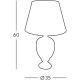 Kolarz 780.70 - Lampa stołowa GIARDINO 1xE27/100W/230V