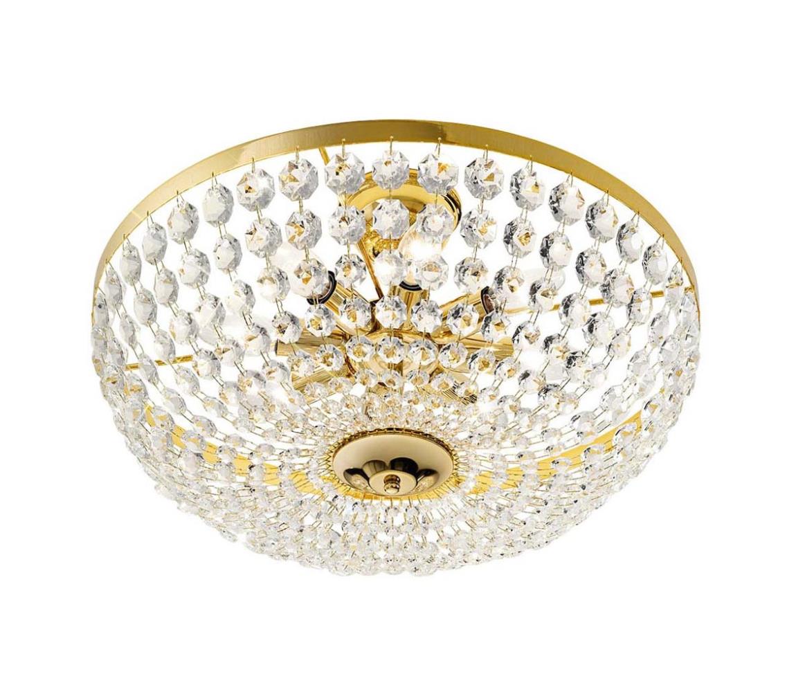 Kolarz 960.18K.3 - Kryształowy żyrandol na drążku VALERIE 8xE14/40W/230V 24K złoty