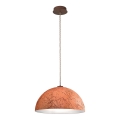 Kolarz A1339.31.Co.VinCu/40 - Lampa wisząca na linkach CULT 1xE27/100W/230V śr. 40 cm miedziana