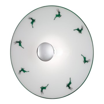 Kolarz A1353.61.XL.5.G.100 - Kinkiet NONNA 1xE27/100W/230V zielony jeleni