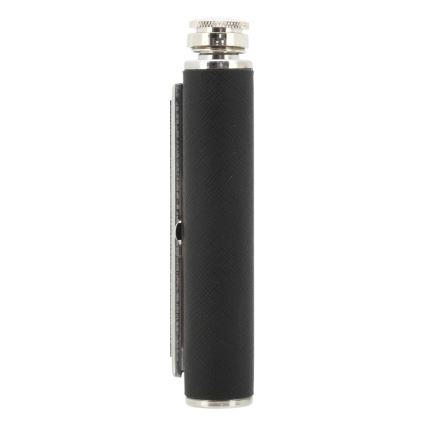 Kolba biodrowa z etui na cygara 175 ml czarna