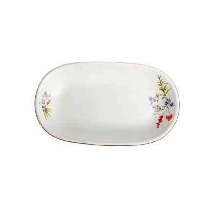 Kolorowy zestaw obiadowy 29 elementów / porcelana