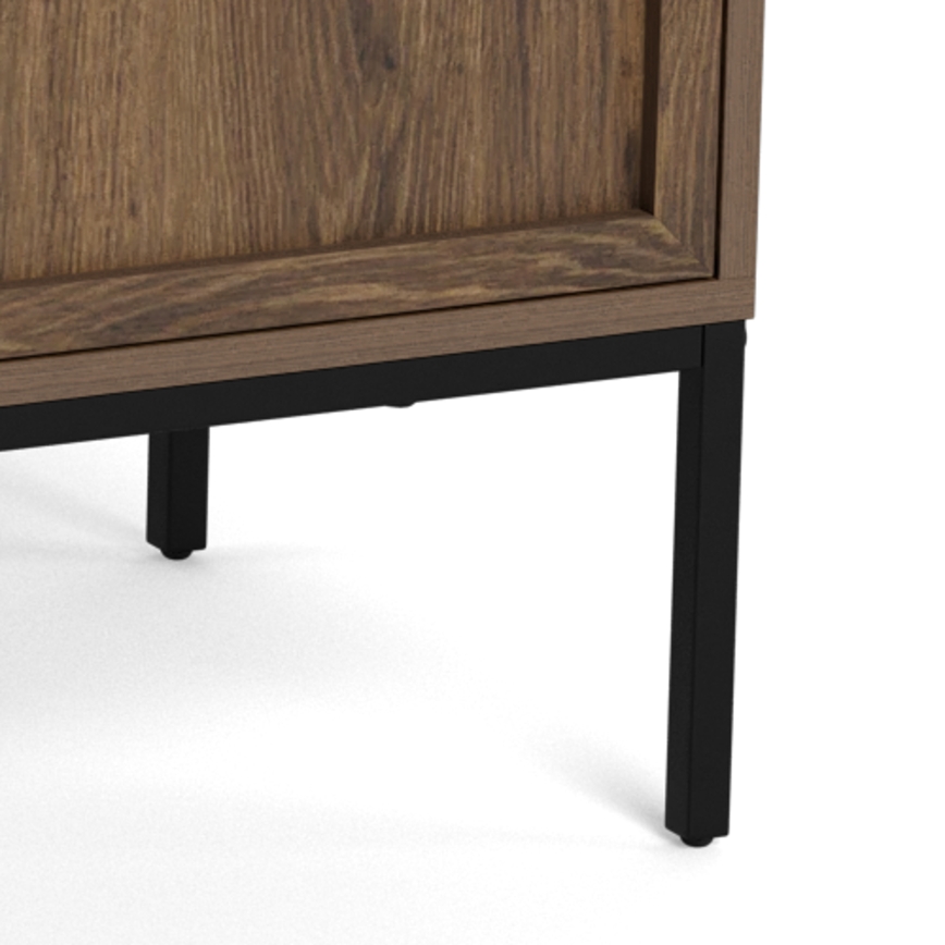 Komoda ALIN 158x40 cm brązowa