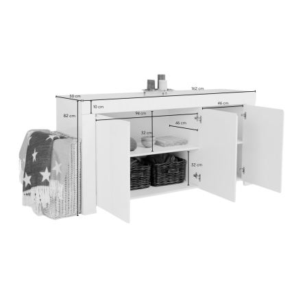 Komoda FINERA biała