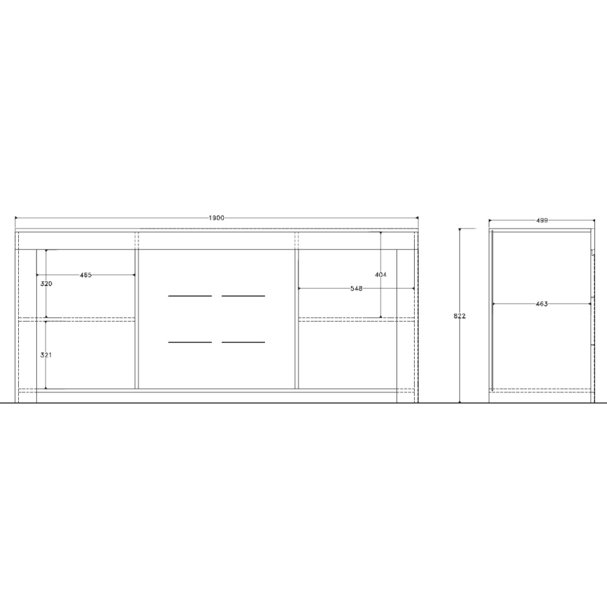 Komoda FINERA biała