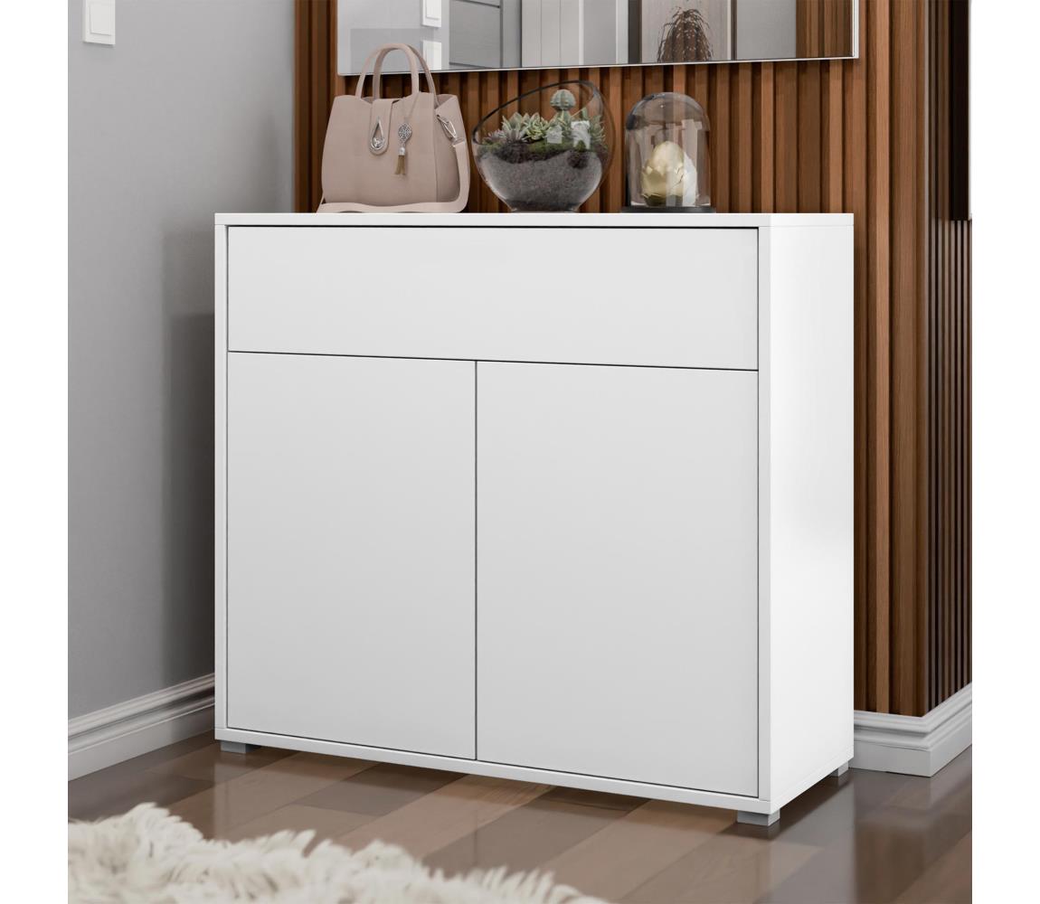 Komoda GESITA 100x93 cm biała