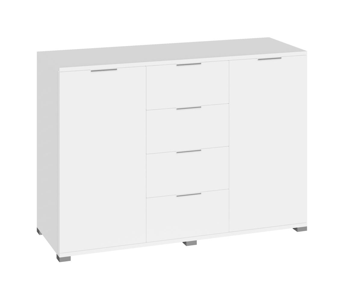 Komoda HOPE 120x78x35 cm biała