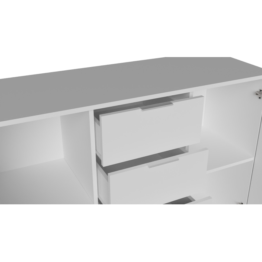 Komoda HOPE 120x78x35 cm biała