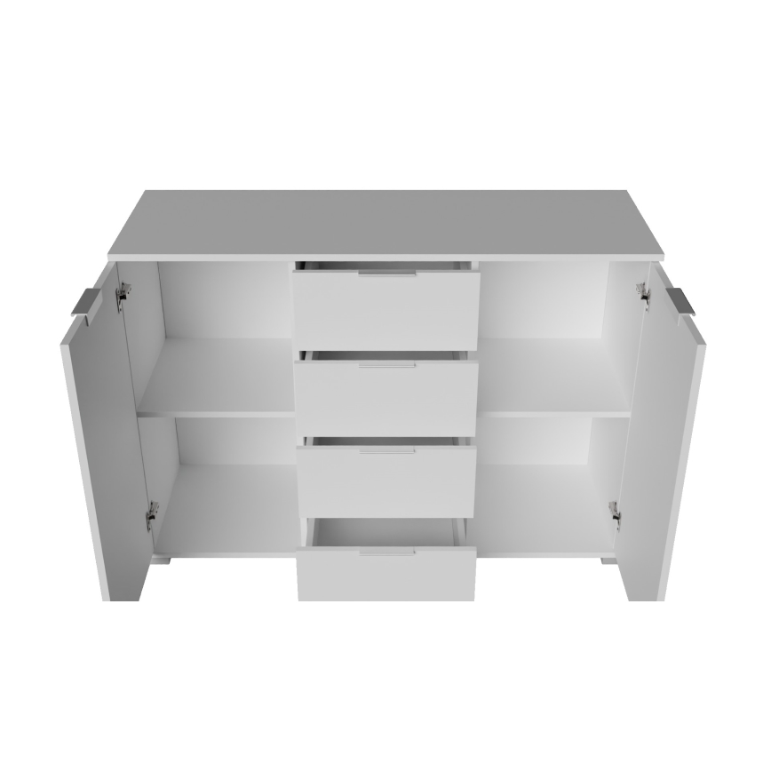 Komoda HOPE 120x78x35 cm biała