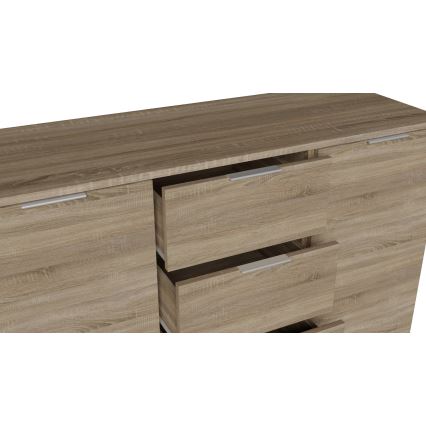 Komoda HOPE 120x78x35 dąb sonoma