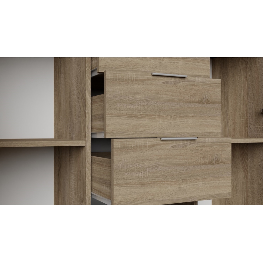 Komoda HOPE 120x78x35 dąb sonoma