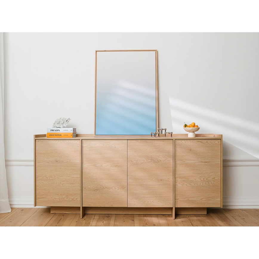 Komoda KEMI 200x90x38 dąb Cremona