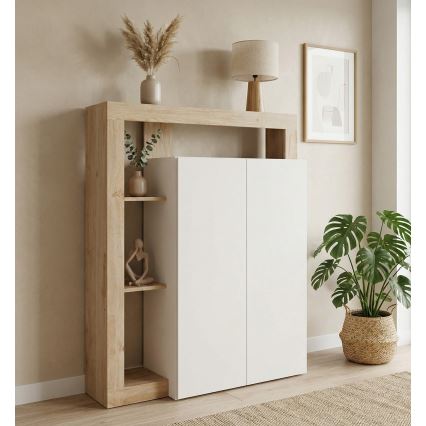 Komoda LENOR kaszmir/brąz