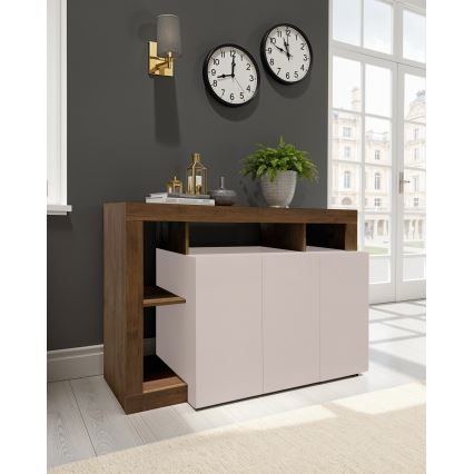 Komoda LENOR kaszmir/dąb