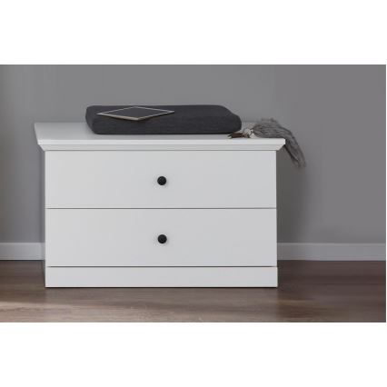 Komoda LIANTE 49x81 cm biała