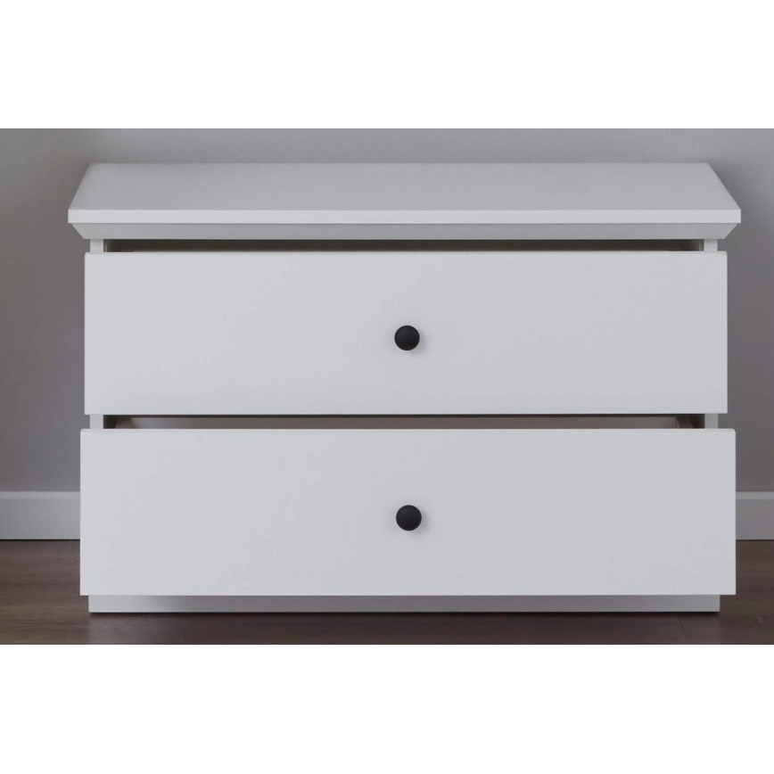Komoda LIANTE 49x81 cm biała