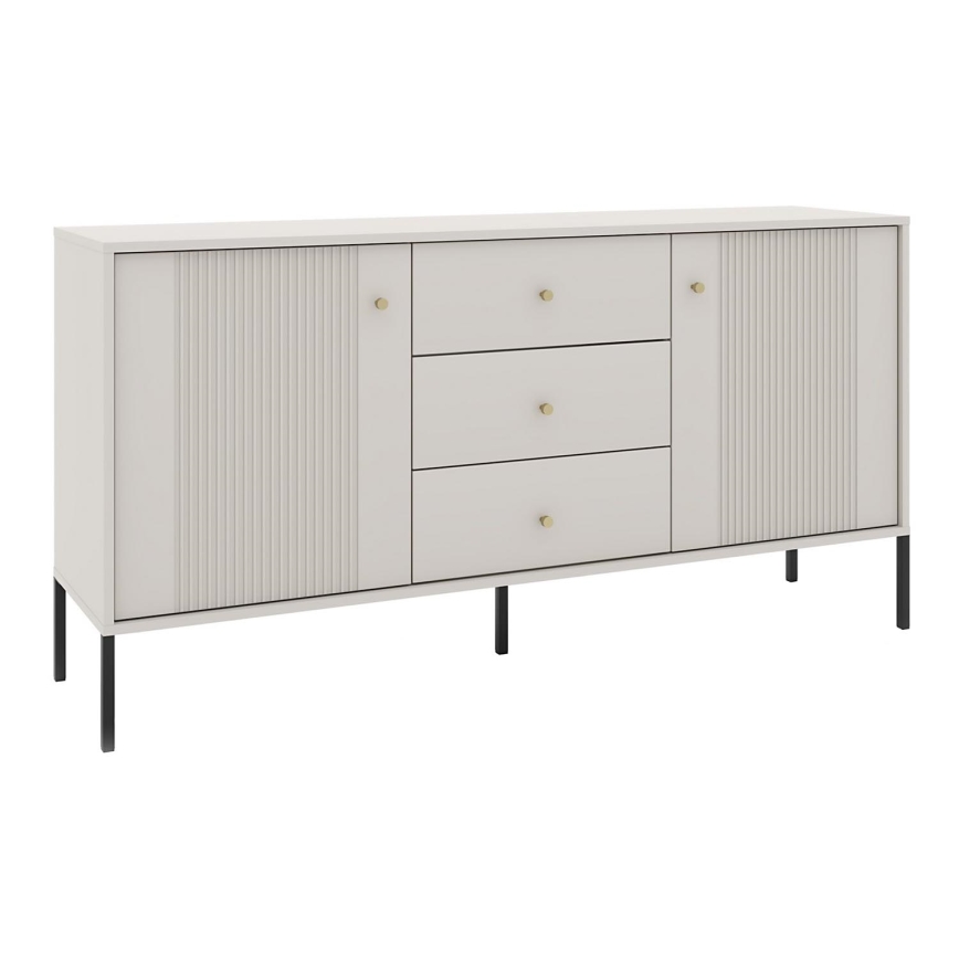 Komoda LUE beżowa/czarna