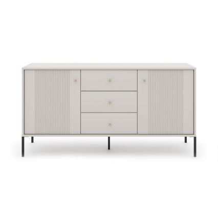 Komoda LUE beżowa/czarna