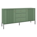 Komoda LUE zielona/czarna