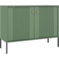 Komoda LUE zielona/czarna