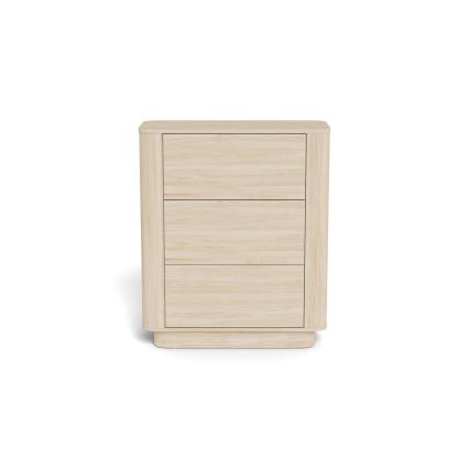 Komoda MADERA 90x107 cm biały dąb