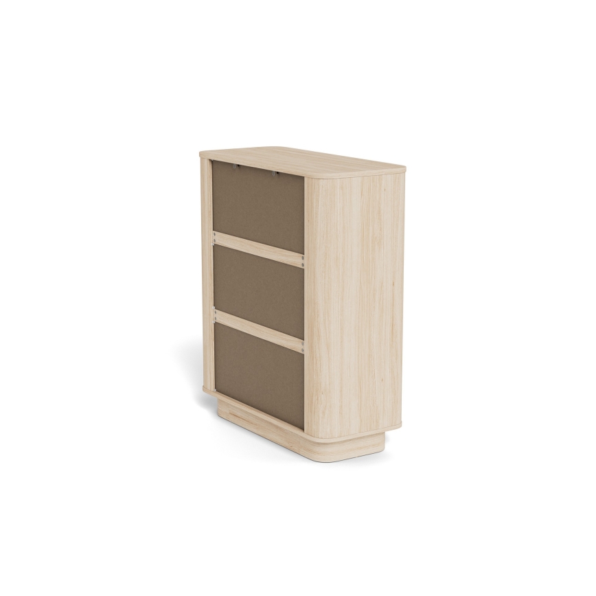 Komoda MADERA 90x107 cm biały dąb