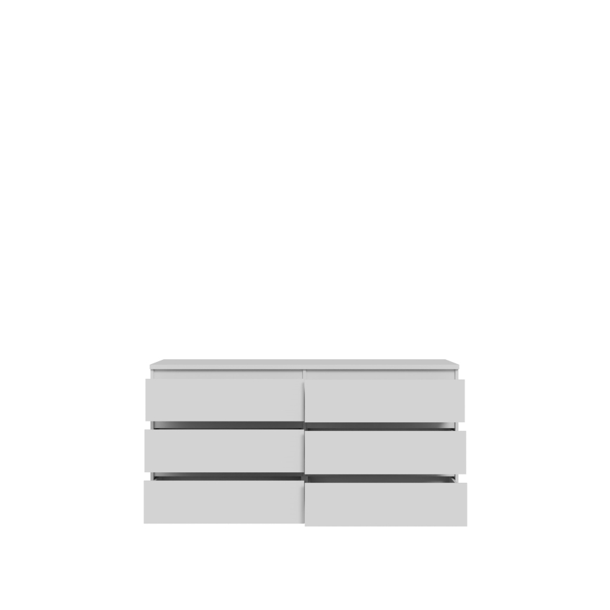 Komoda MAO z szufladami, biała