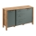 Komoda MENTA 138x81x40 cm dąb wotan/zielony