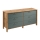 Komoda MENTA 170x81x47 cm dąb wotan/zielony