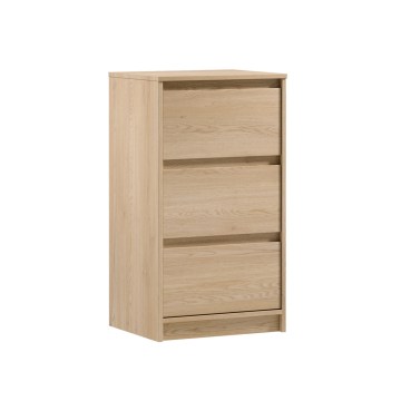 Komoda MIYABI 47x86x40 cm dąb Cremona