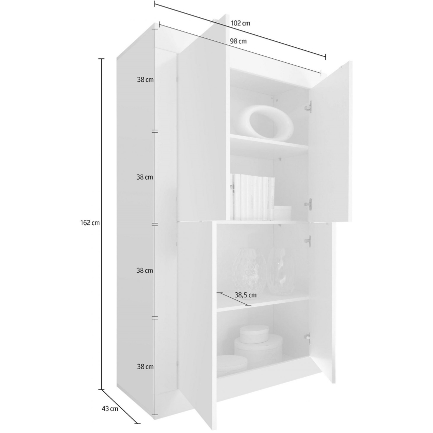 Komoda NERILA biała