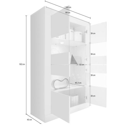 Komoda NERILA biała