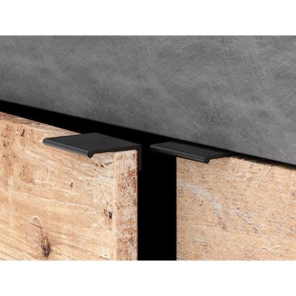 Komoda RUNEA jasny brąz/antracyt