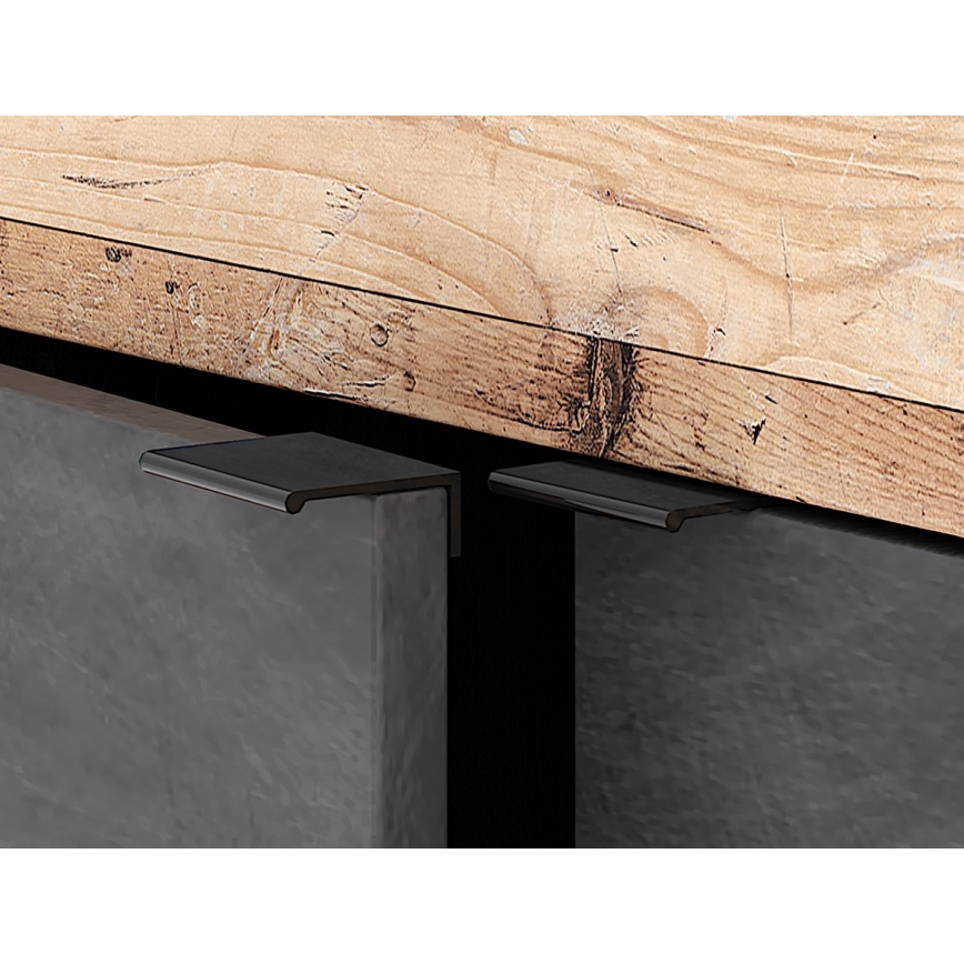 Komoda RUNEA jasny brąz/antracyt