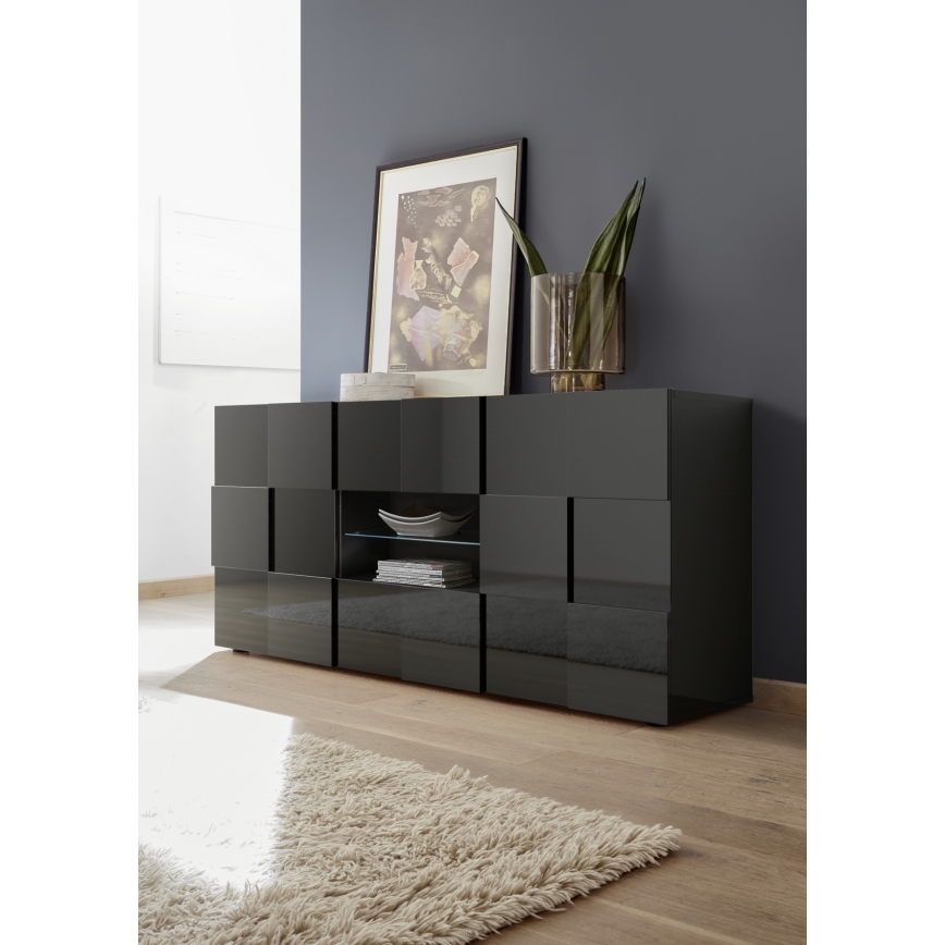 Komoda SERIAN antracyt