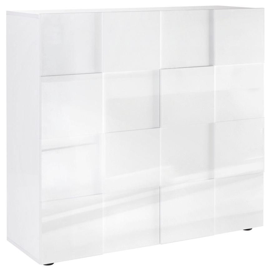 Komoda SERIAN biała