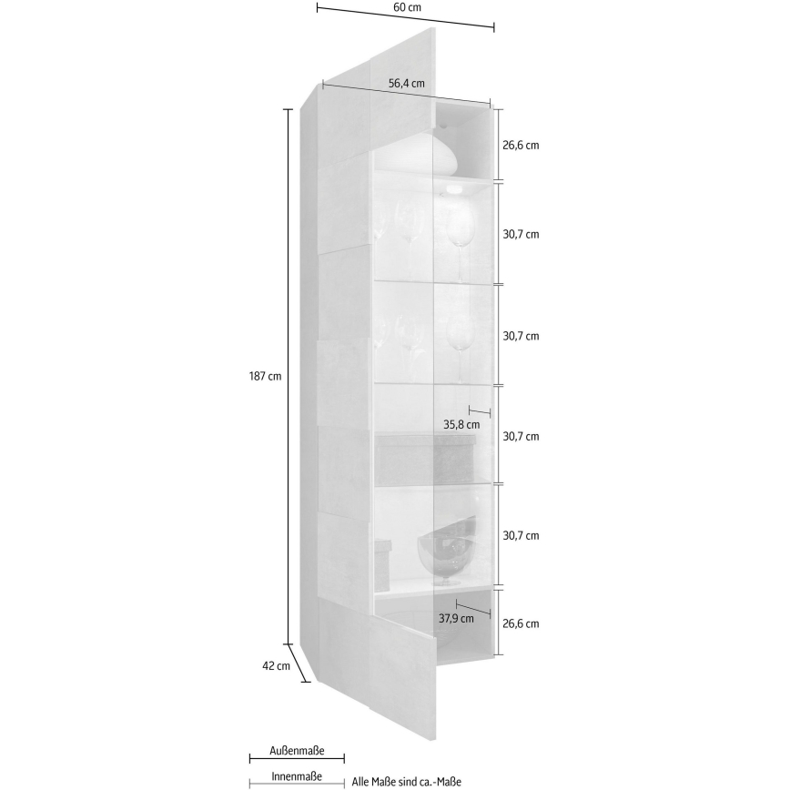Komoda SERIAN biała