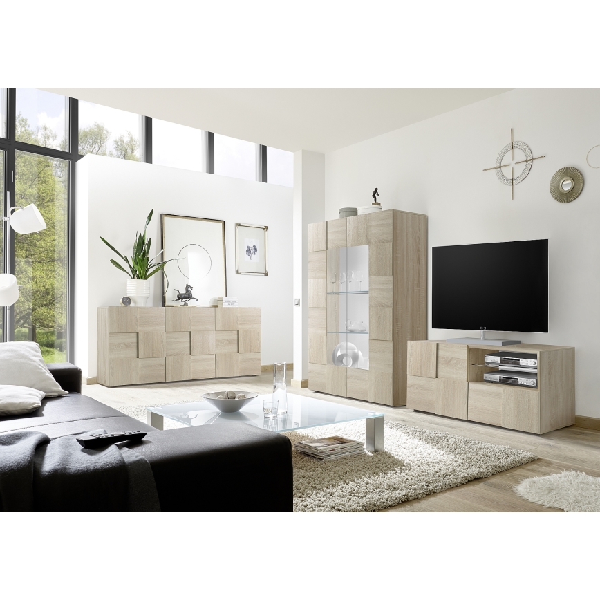 Komoda SERIAN, dąb sonoma